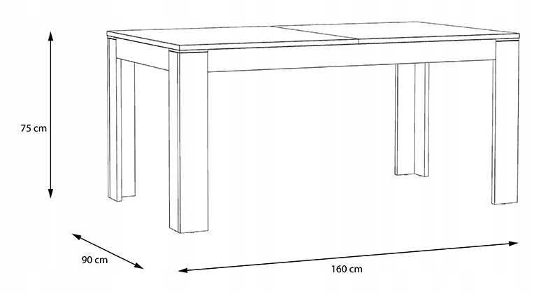 Stół rozkładany FORTE LATIS