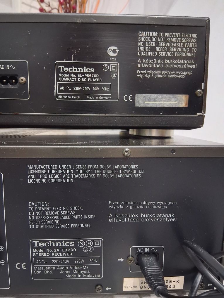 Amplituner I cd technics