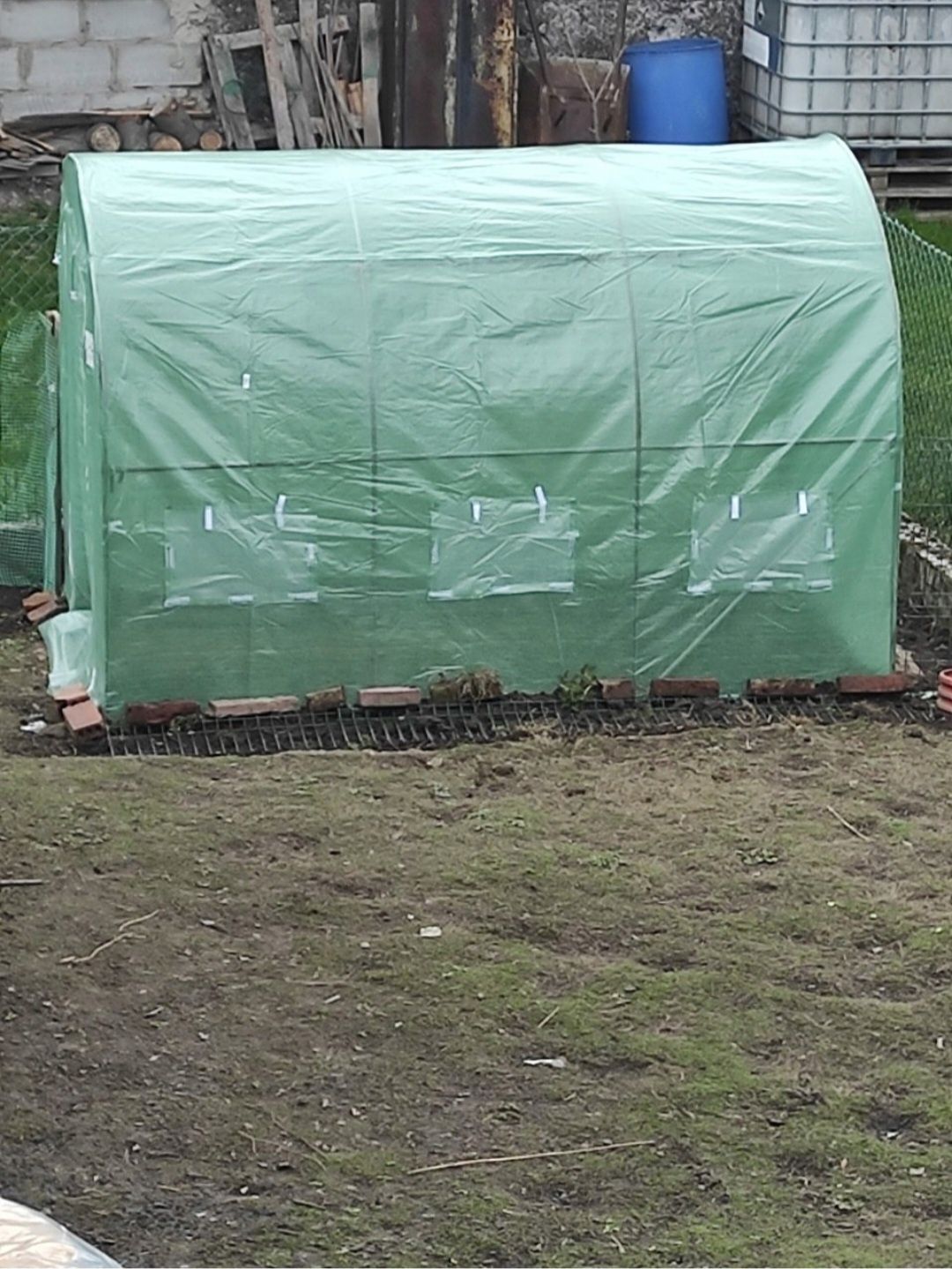 NOWY tunel foliowy,ogrodowy szklarnia 2x3m