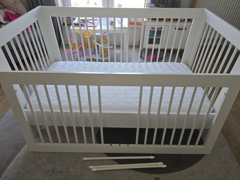 Pinio Łóżeczko-tapczanik 140x70 Łóżko i materac