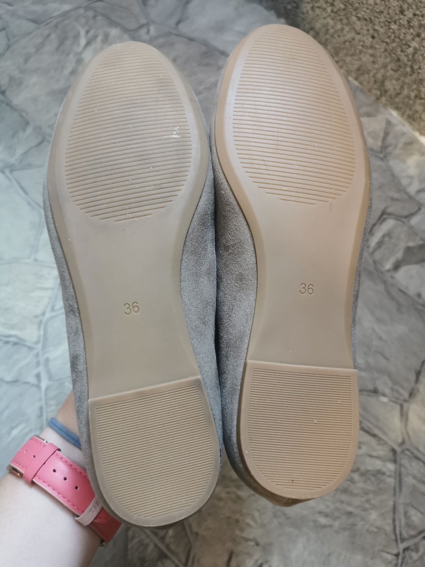 Mokasyny, Baletki, slip on, damskie  36