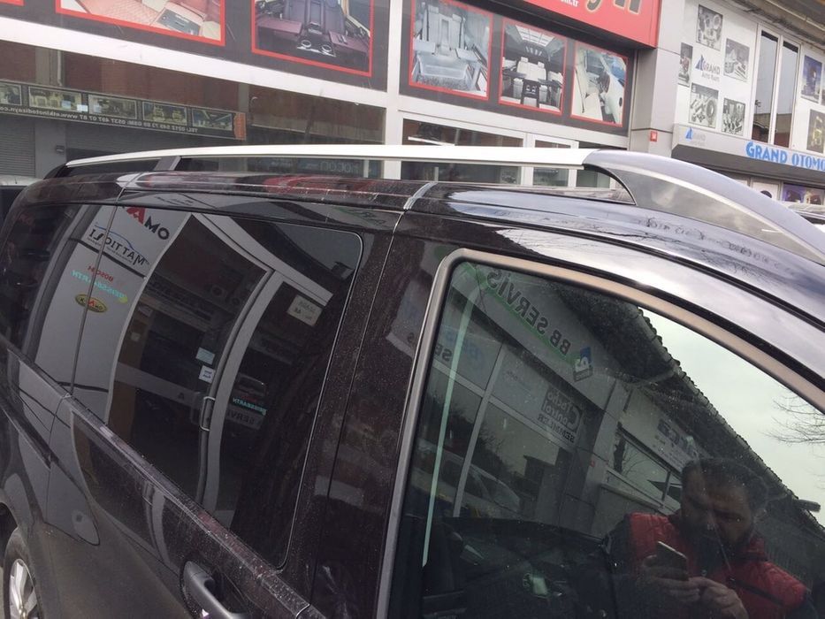 Кенгурятник Mercedes Vito 2003-2014 подножки рейлинги на крышу