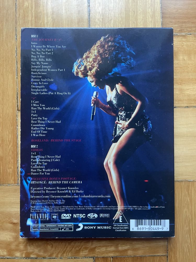 Beyoncé DVD concerto Roseland
