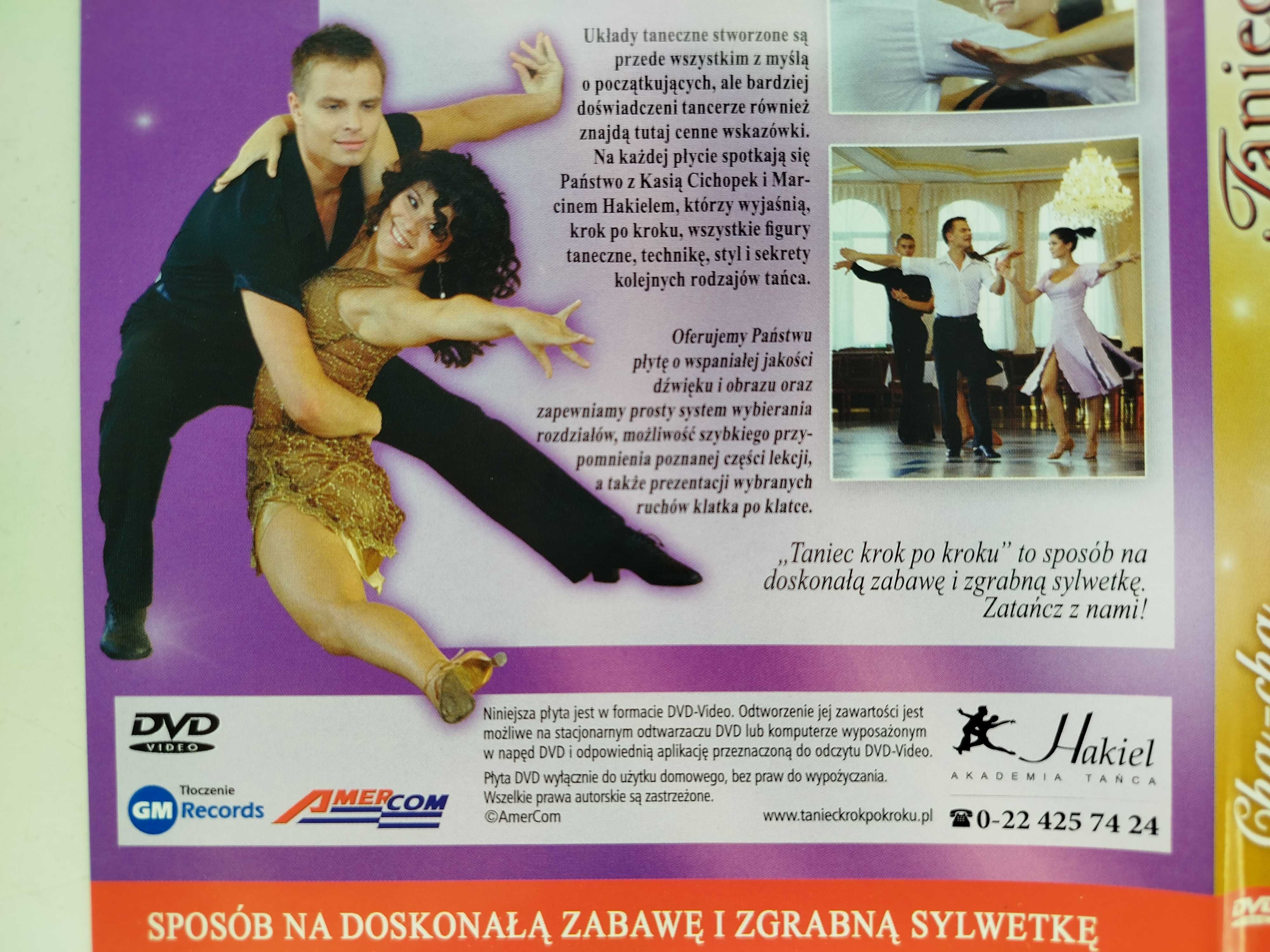 Taniec krok po kroku Cha Cha DVD Cichopek Nakiel