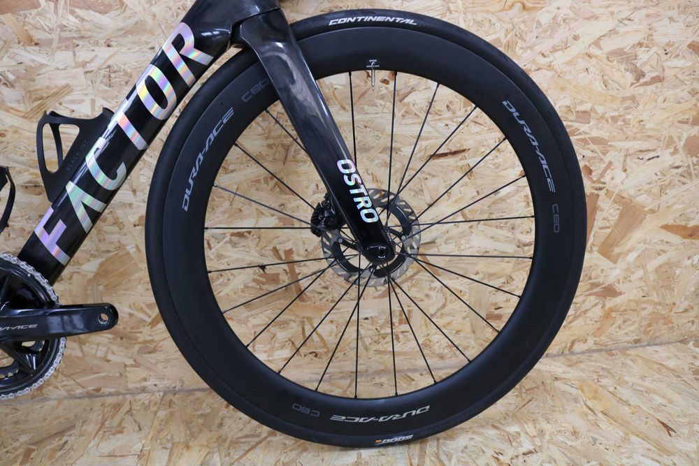 Bicicleta rodas disco Shimano Dura Ace C60 9200 carbono