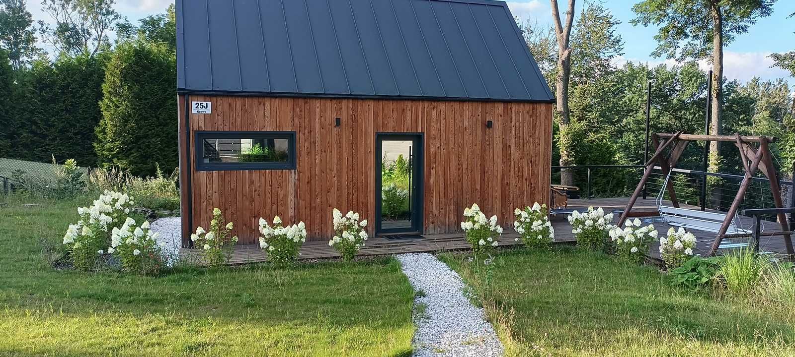 Dom nad rzeką Narwią na cudownej skarpie