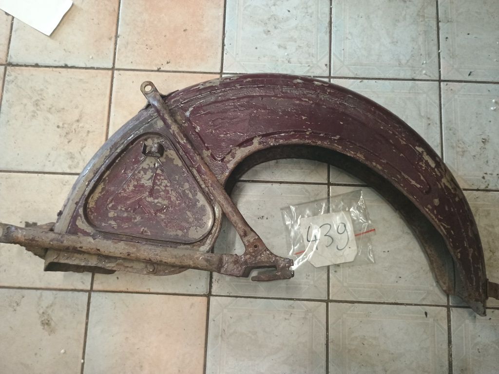 Simson sr2 błotnik tył rama wahacz