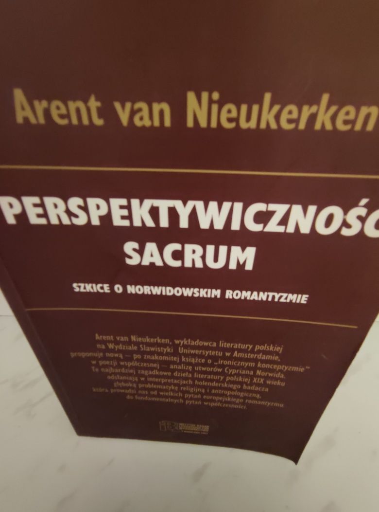 Arent van Nieukerken Perspektywiczość sacrum