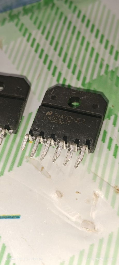 Конструктор усилителя lm3886