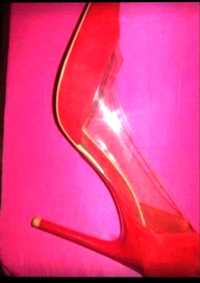 Sapatos vermelhos da Zara n 40