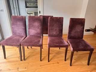 cadeiras de mesa jantar (6 unid)