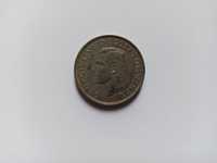 Moneta dwa szylingi brytyjskie z 1944r