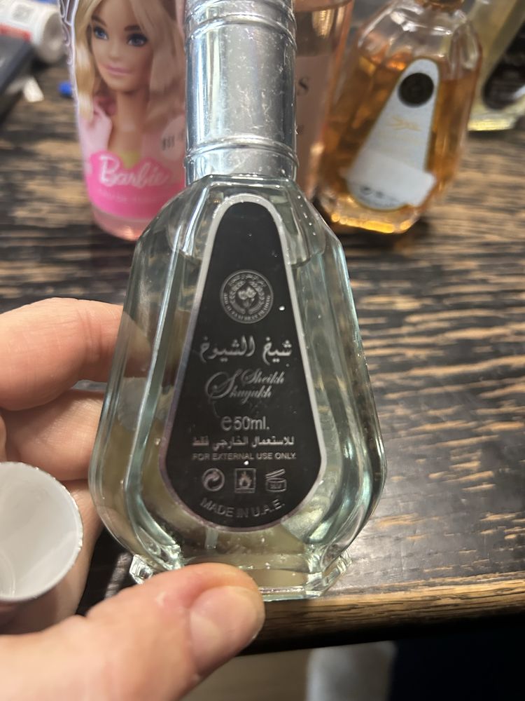 Perfumy lafata 3 butelki