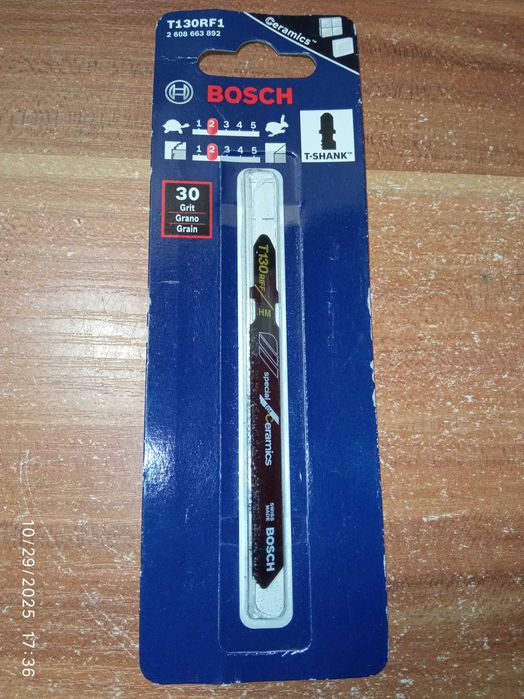 ЛОТ: НОВІ Пилки Полотна Bosch для Лобзика (дерево пластик ДСП ДВП) США