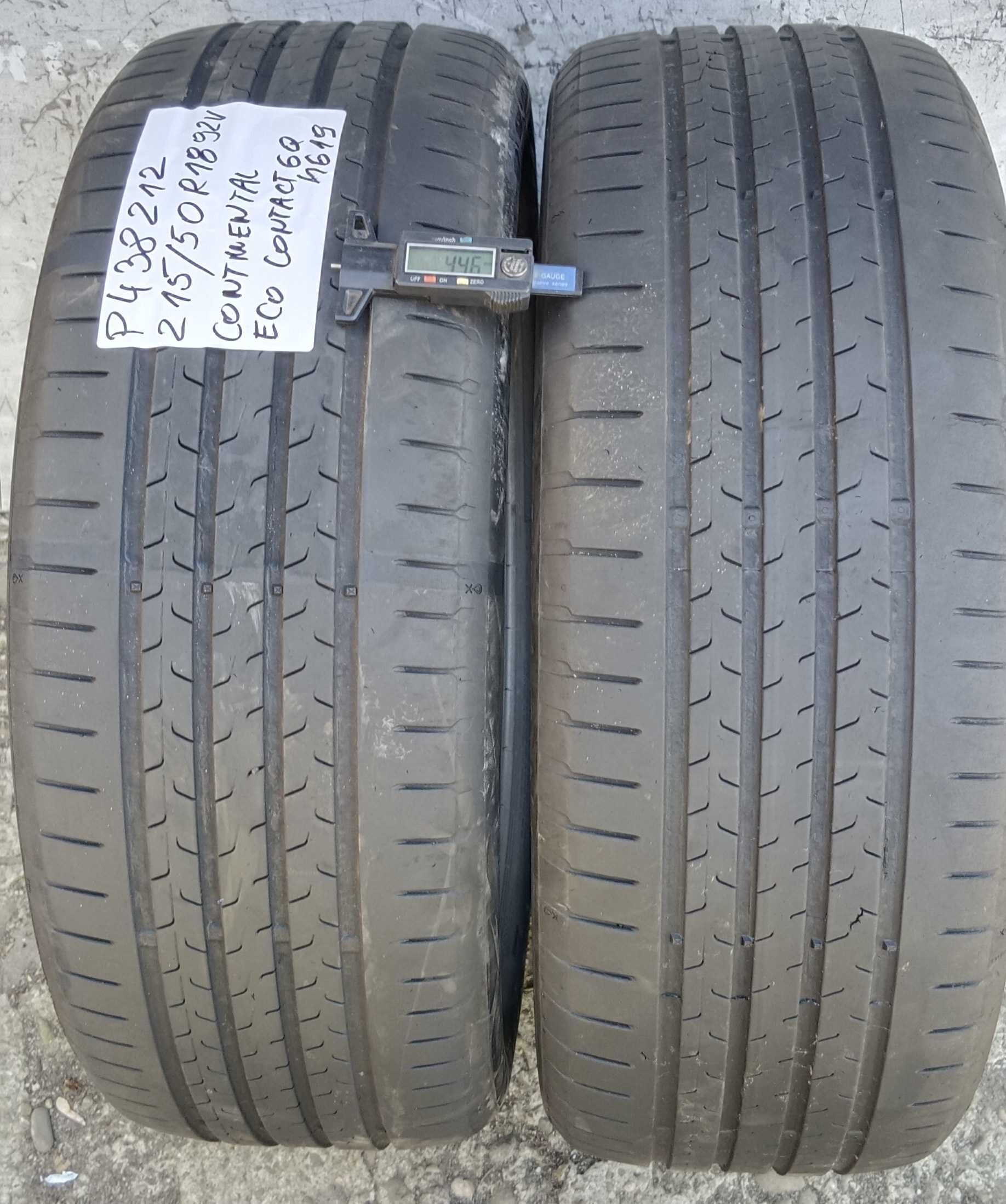 P438212 Para 215/50R18 92V Continental Eco Contact6Q dot.4619