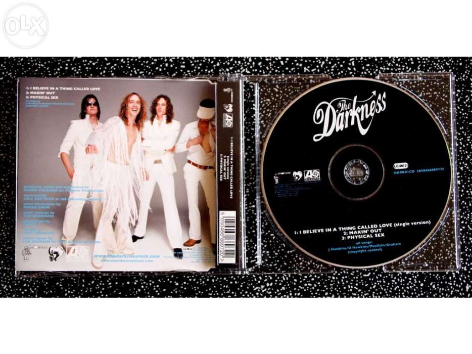 The darkness i believe in a thing called love CD