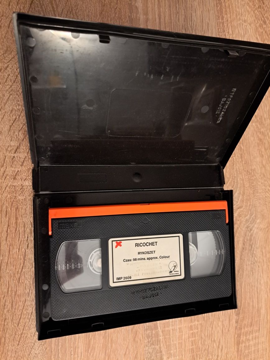 Rykoszet- Denzel Washington, John Lithgow, Ice-T- Vhs Polski Lektor