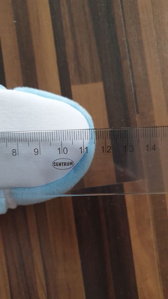 Buciki noworodek 11 cm wkładka chrzest roczek