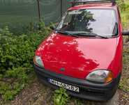 Fiat Seicento Samochód od początku w tym samym garażu