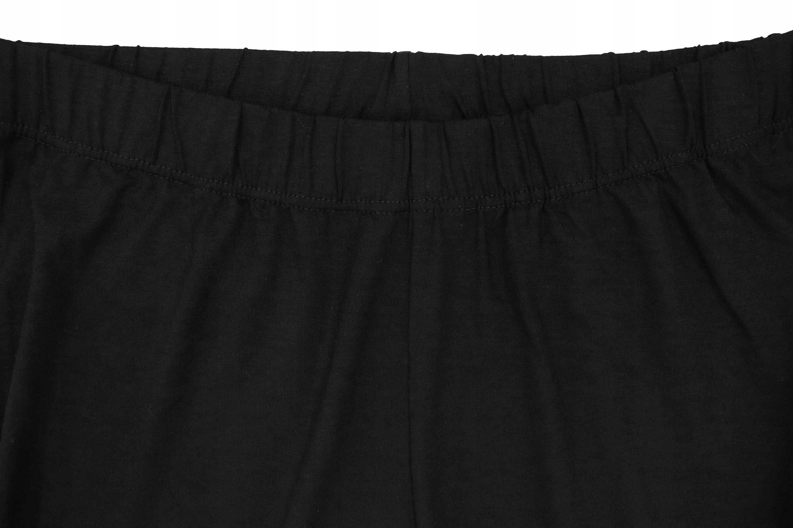 Spodenki,  leginsy, rybaczki, czarne, wygodne, biodra 150-210cm