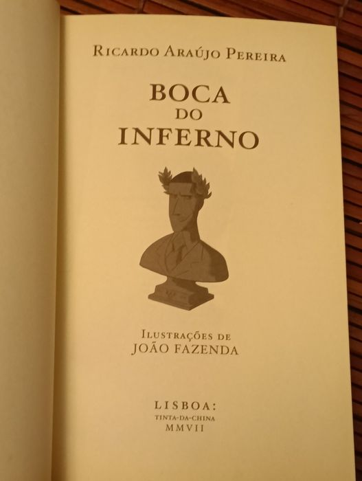Livro Boca do Inferno 2 edição de Ricardo Araújo Pereira