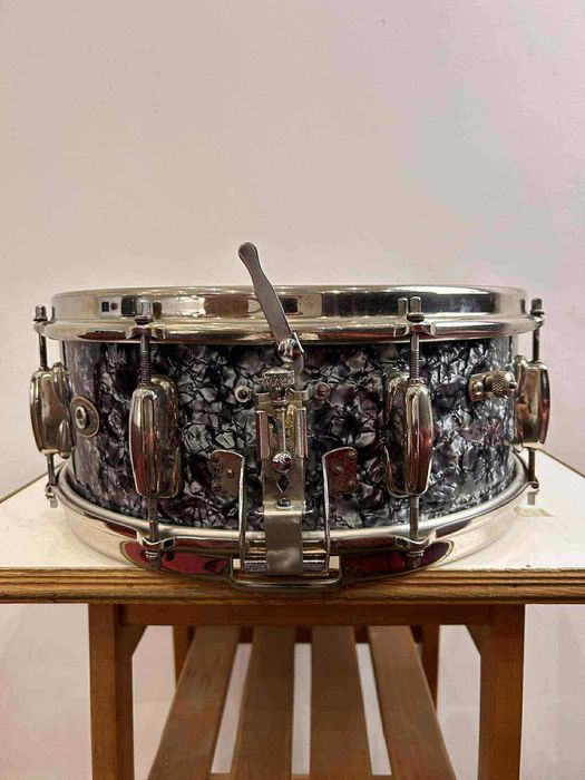 Slingerland Radio King 14x5.5" – Black Diamond Pearl – 1958