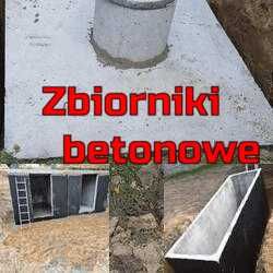 Zbiorniki/szamba 6m3 betonowe Piwnica / ziemianka,  kanały samochodowe