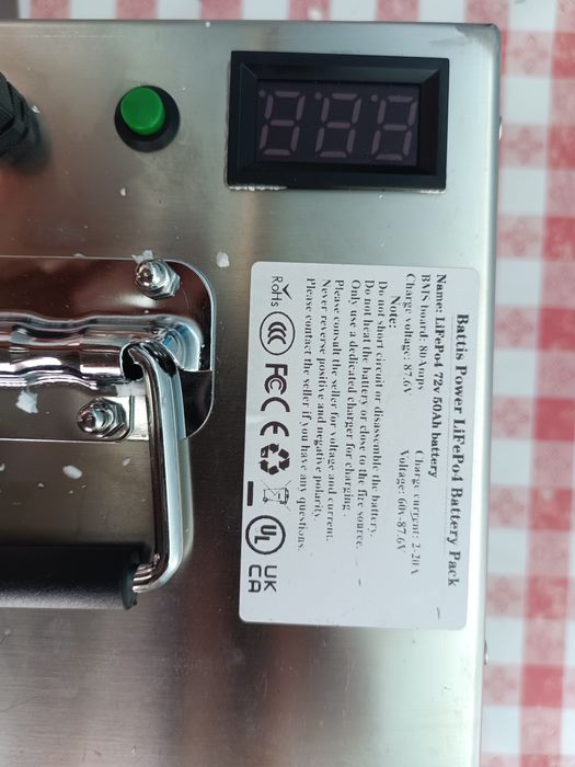 Bateria scooter 72v 50Ah