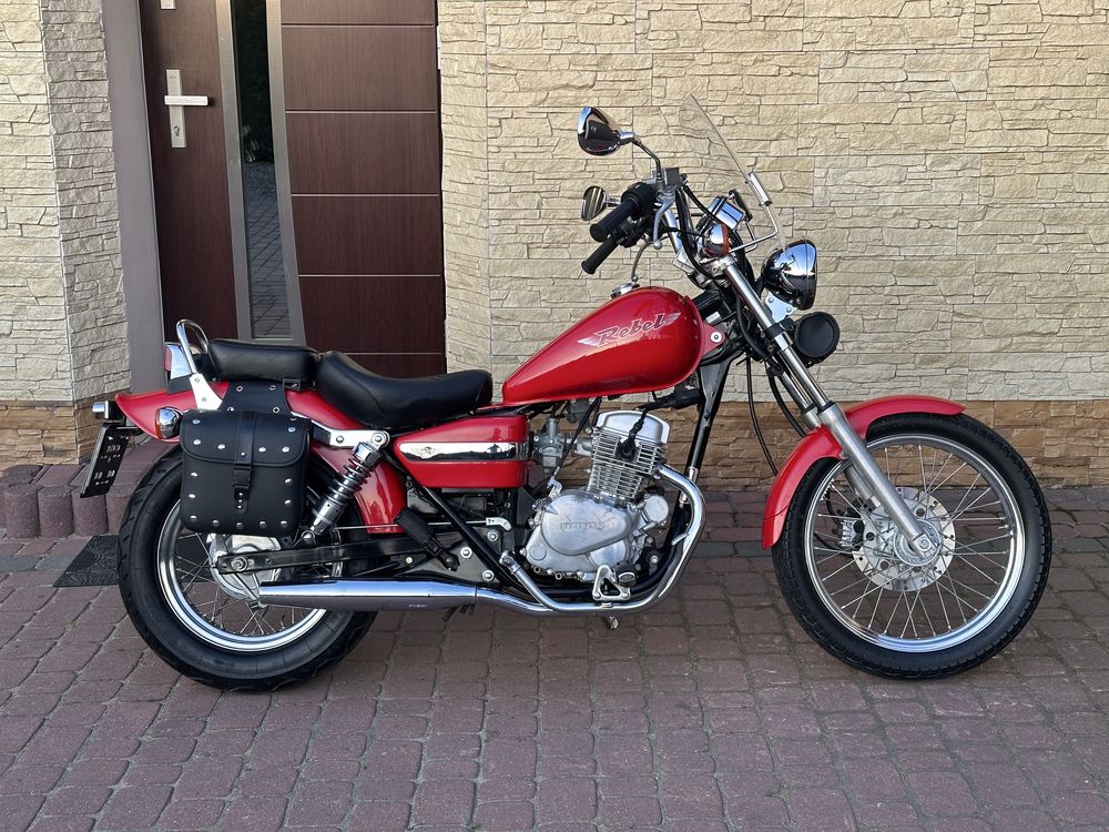 Honda CA Rebel 125, 1996r. Kat.A1,B Super Stan! RATY / TRANSPORT
