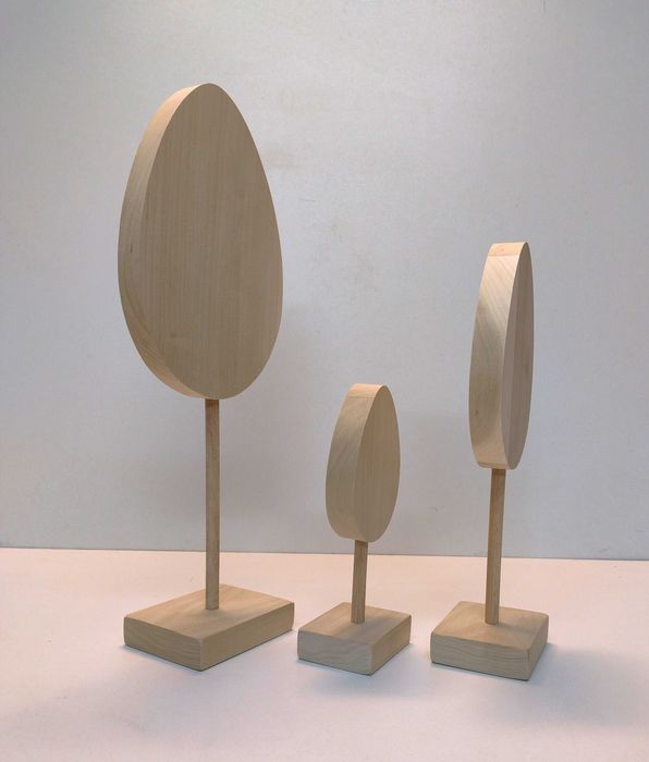 Jajko Wielkanocne 40cm Pisanka drewniana 3szt
