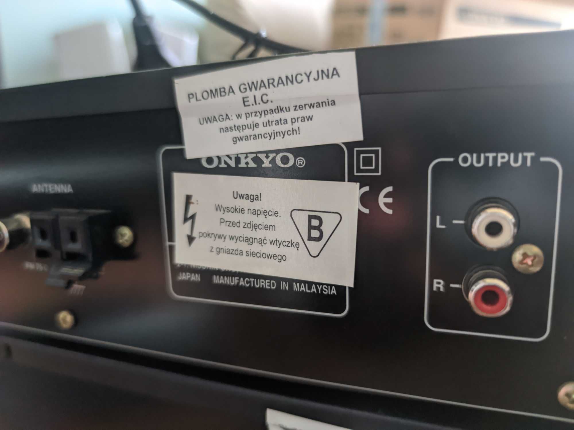 Wieża, wzmacniacz, tuner, cd Onkyo