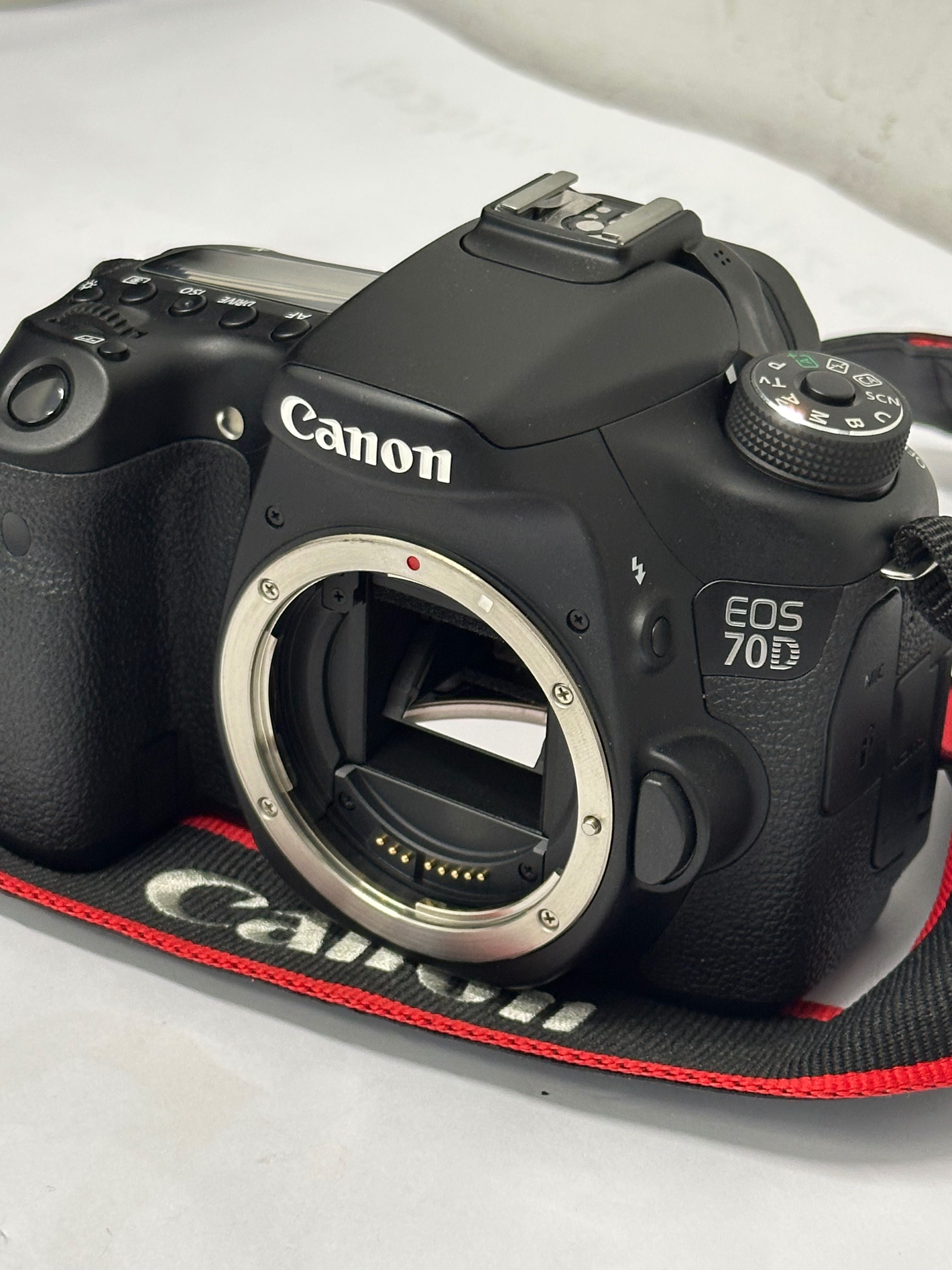 Aparat Canon EOS 70D Body przebieg 5330 super stan !