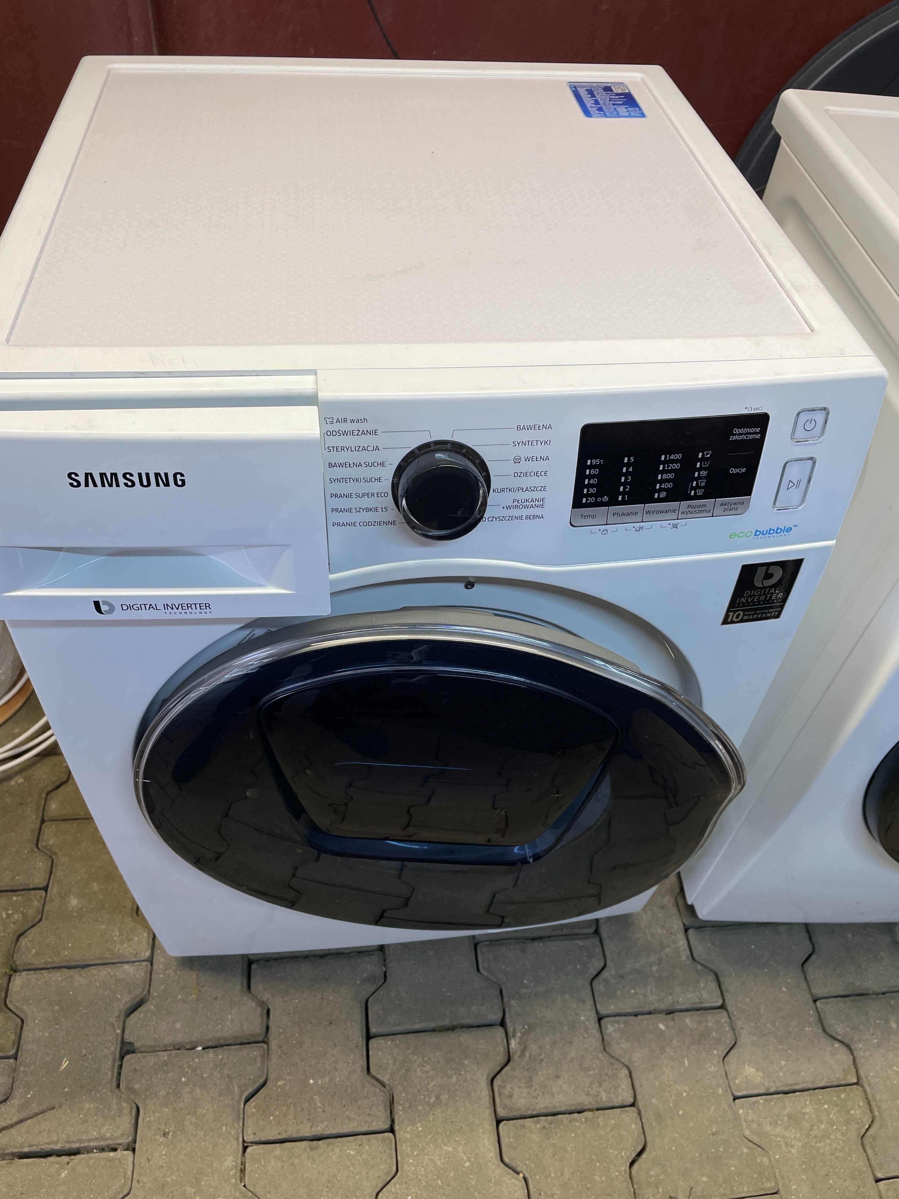 Sprawna pralka automatyczna SAMSUNG WD80K5A10OW/EO