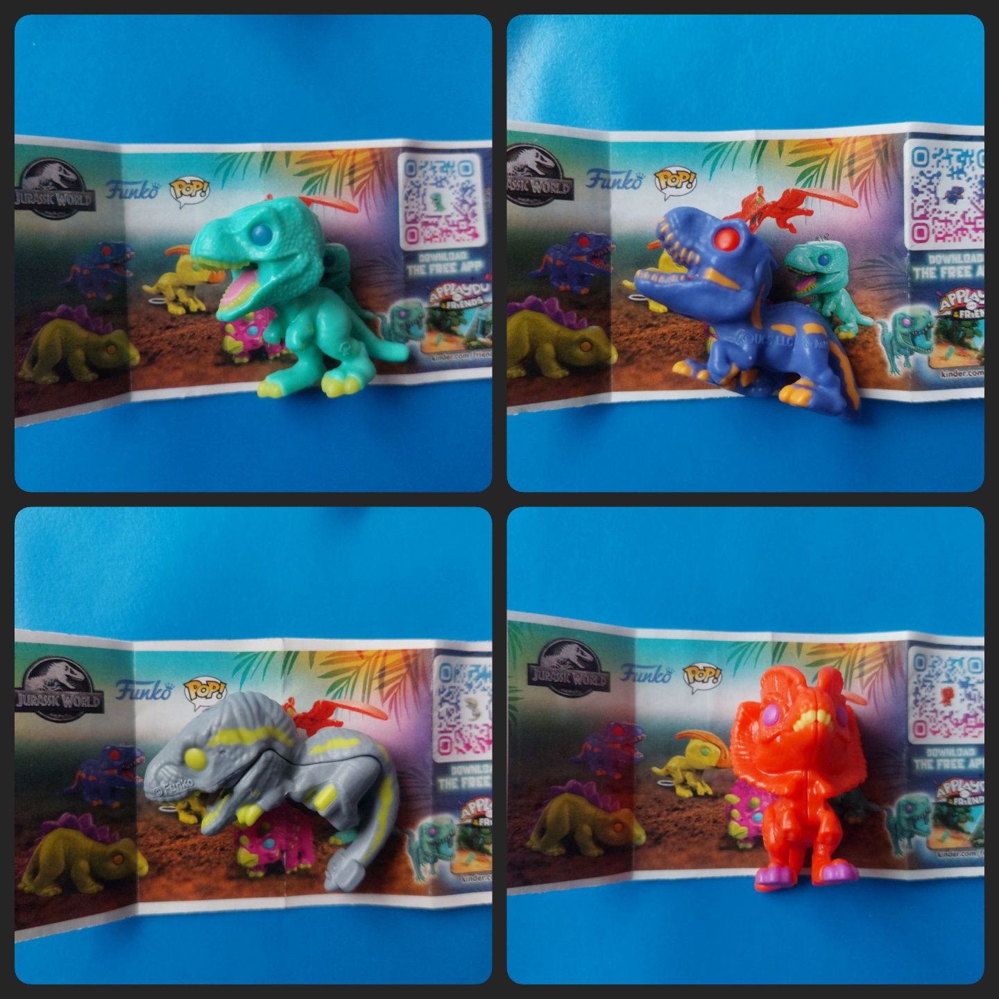 Іграшки Kinder Joy Jurassic World 2024
