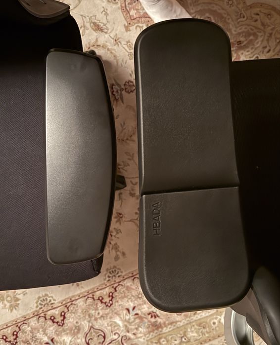 Кресло HBADA E3 Pro Black с подставкой для ног