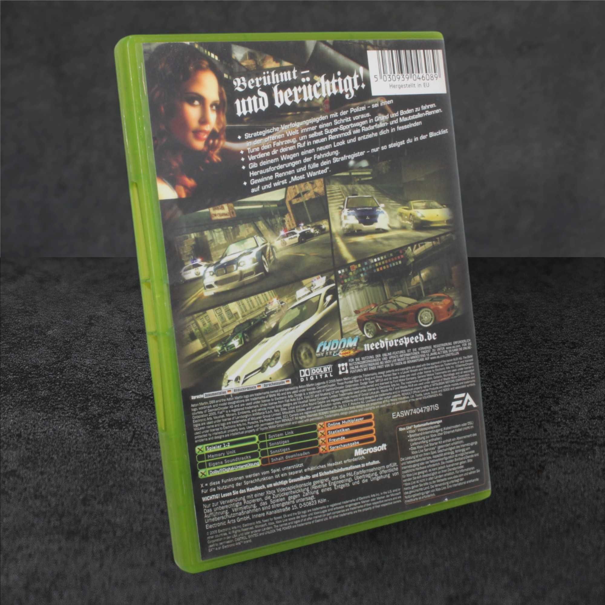 DE Need for Speed Most Wanted Xbox GameBAZA