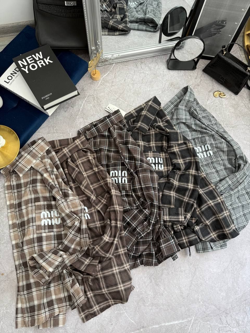 Трендова сорочка з фланелі oversized