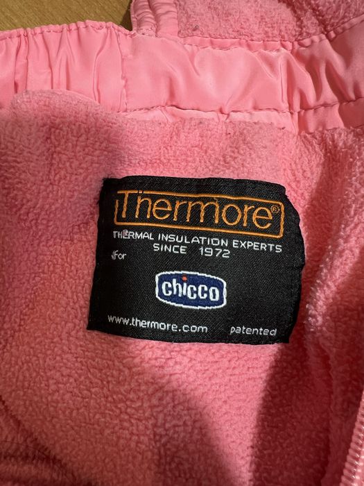 Детский зимний костюм на девочку Chicco