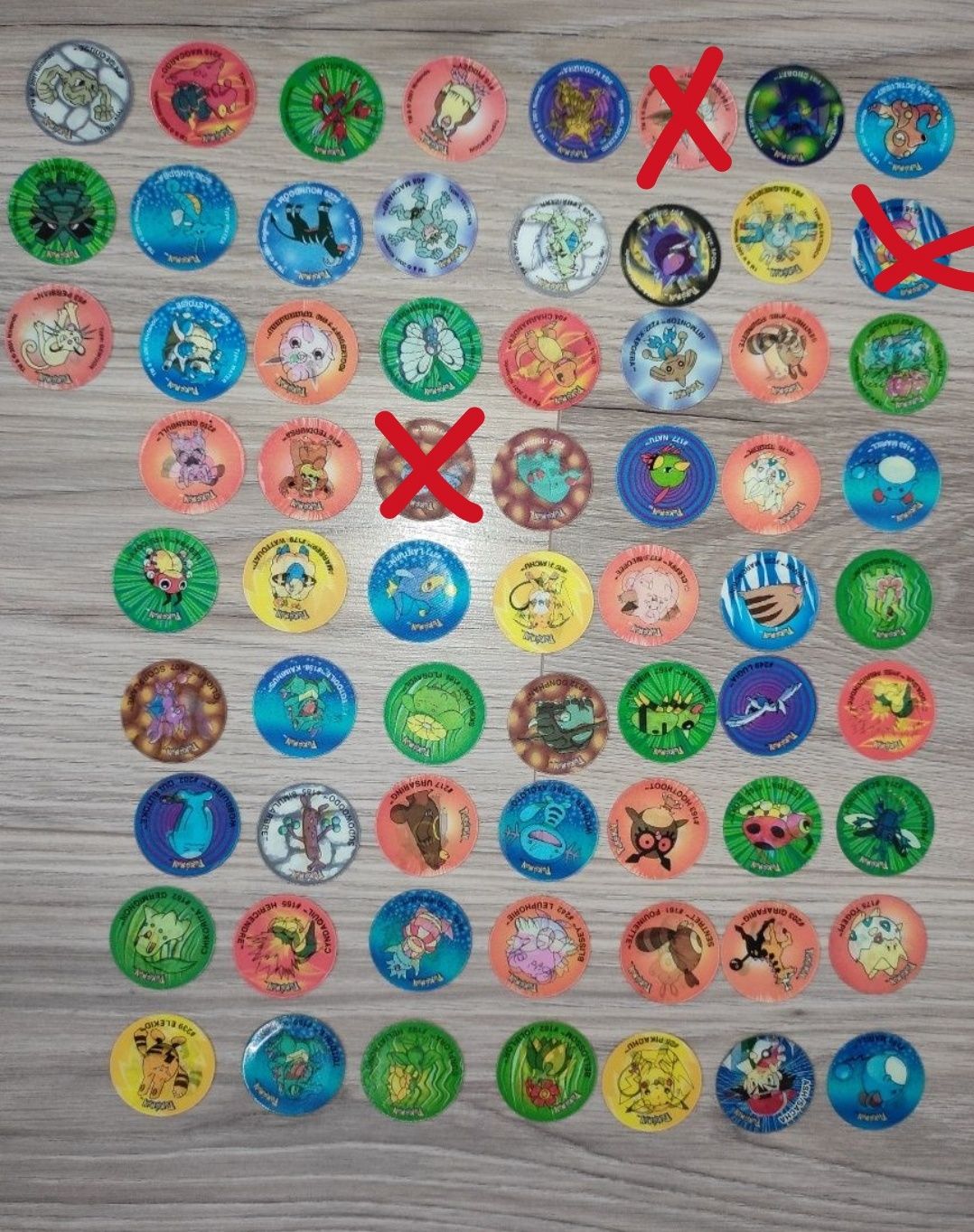 Pokemon tazo zagraniczne flippo 44 tazo stan bardzo dobry