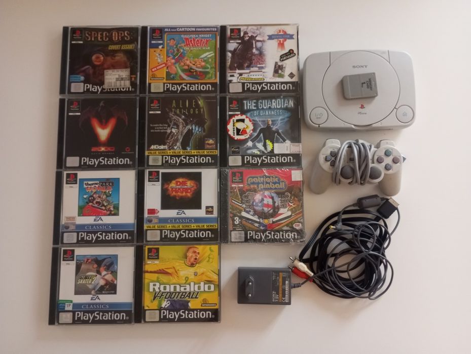 Jogos PS1 originais + PSone --- Total ou unitário