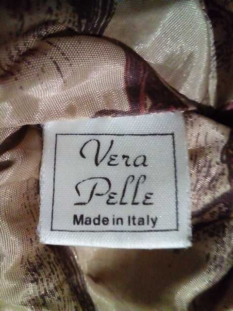 Винтажная мужская кожаная куртка бандитка бомбер Vera Pelle Italy