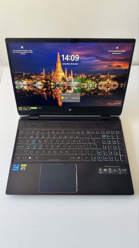Vendo portátil ACER PREDATOR HELIOS 300