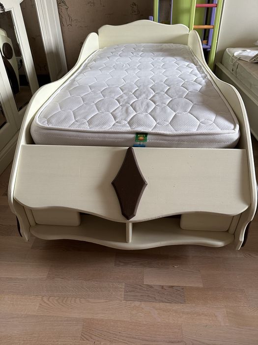 Дитяче ліжко Натуральне дерево