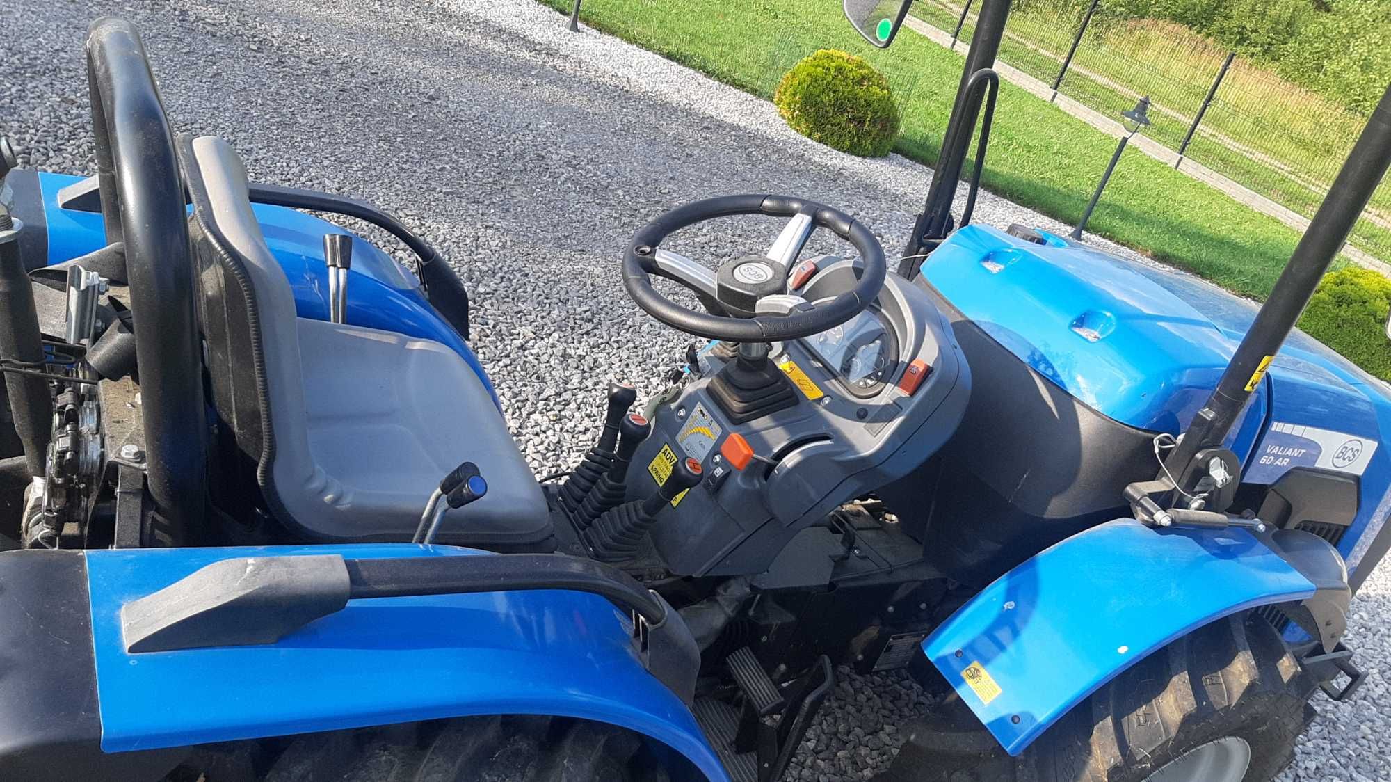 Ciągnik rolniczy Sadowniczy Sadownik BCS Valiant 60 AR 4X4 ogrodniczy