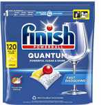 Kapsułki do zmywarki FINISH QUANTUM All in 1 Lemon cytrynowe 120 sztuk