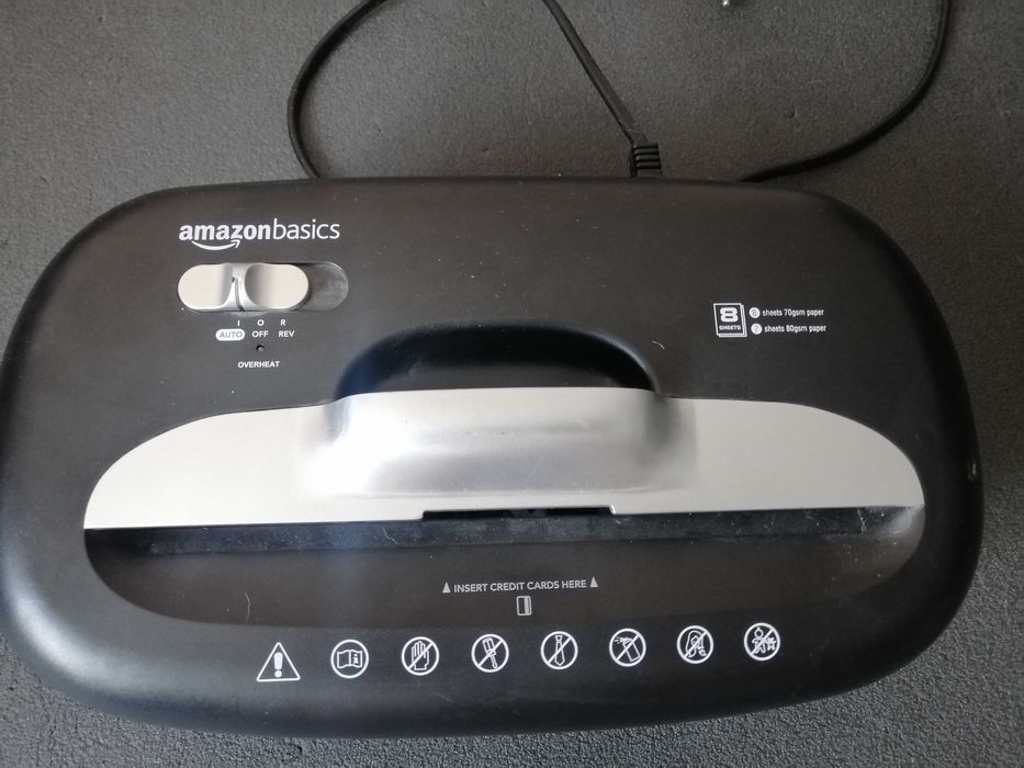 niszczarka do kartek  papieru