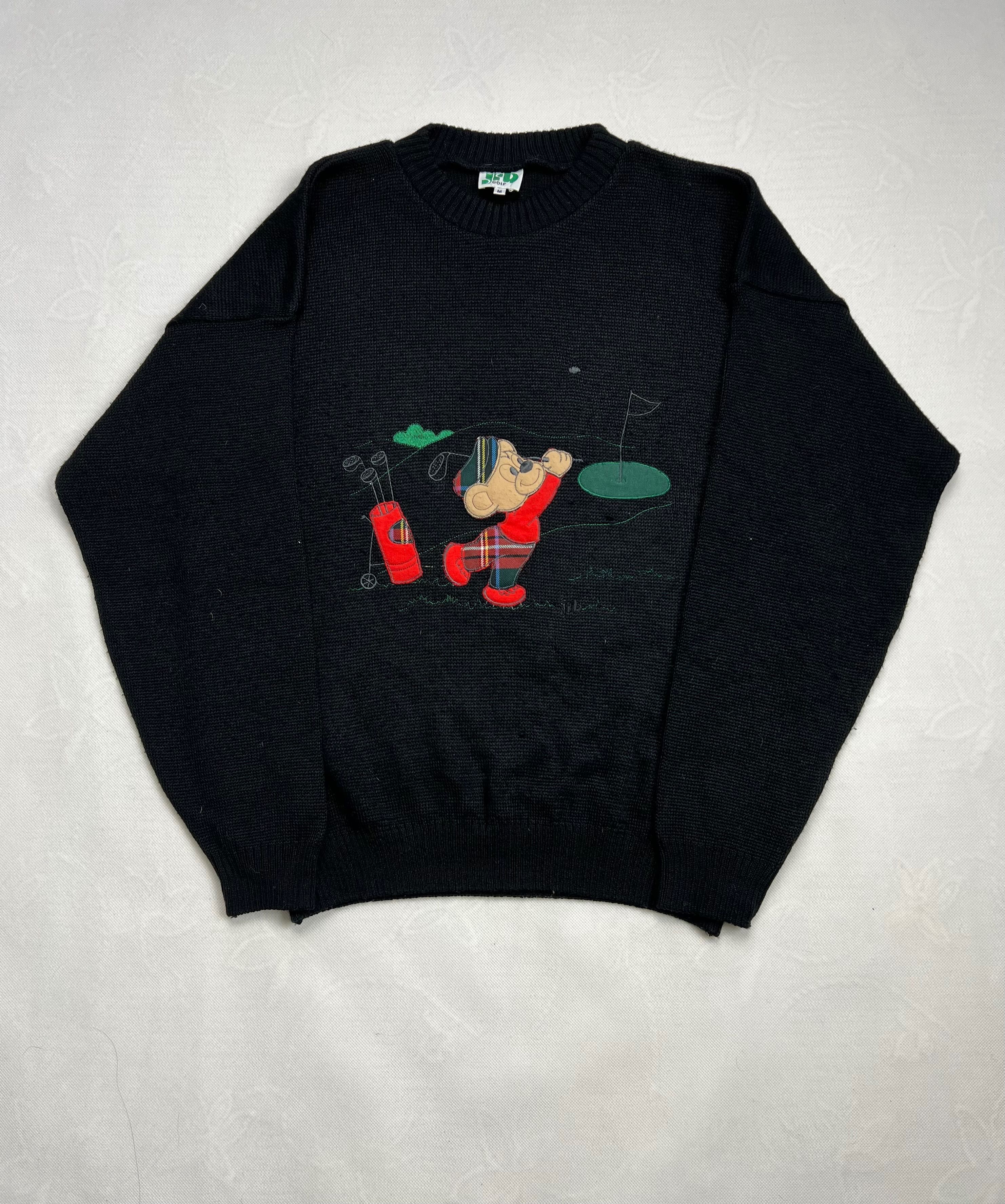 Sweter Golf Bear vintage 90’s great logo