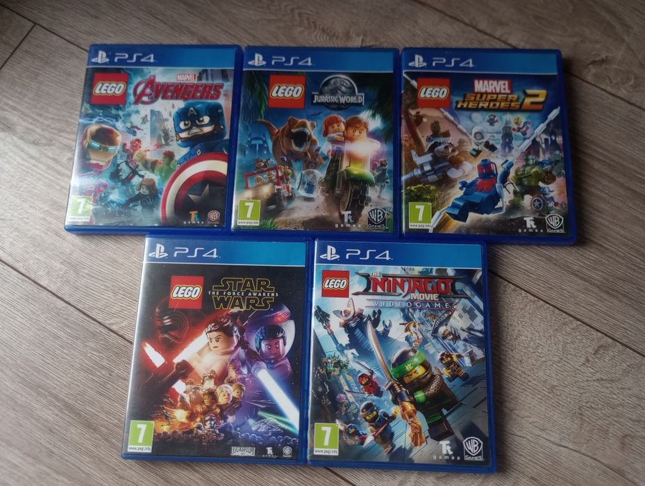 Zestaw 5 Gier LEGO PS4 PL