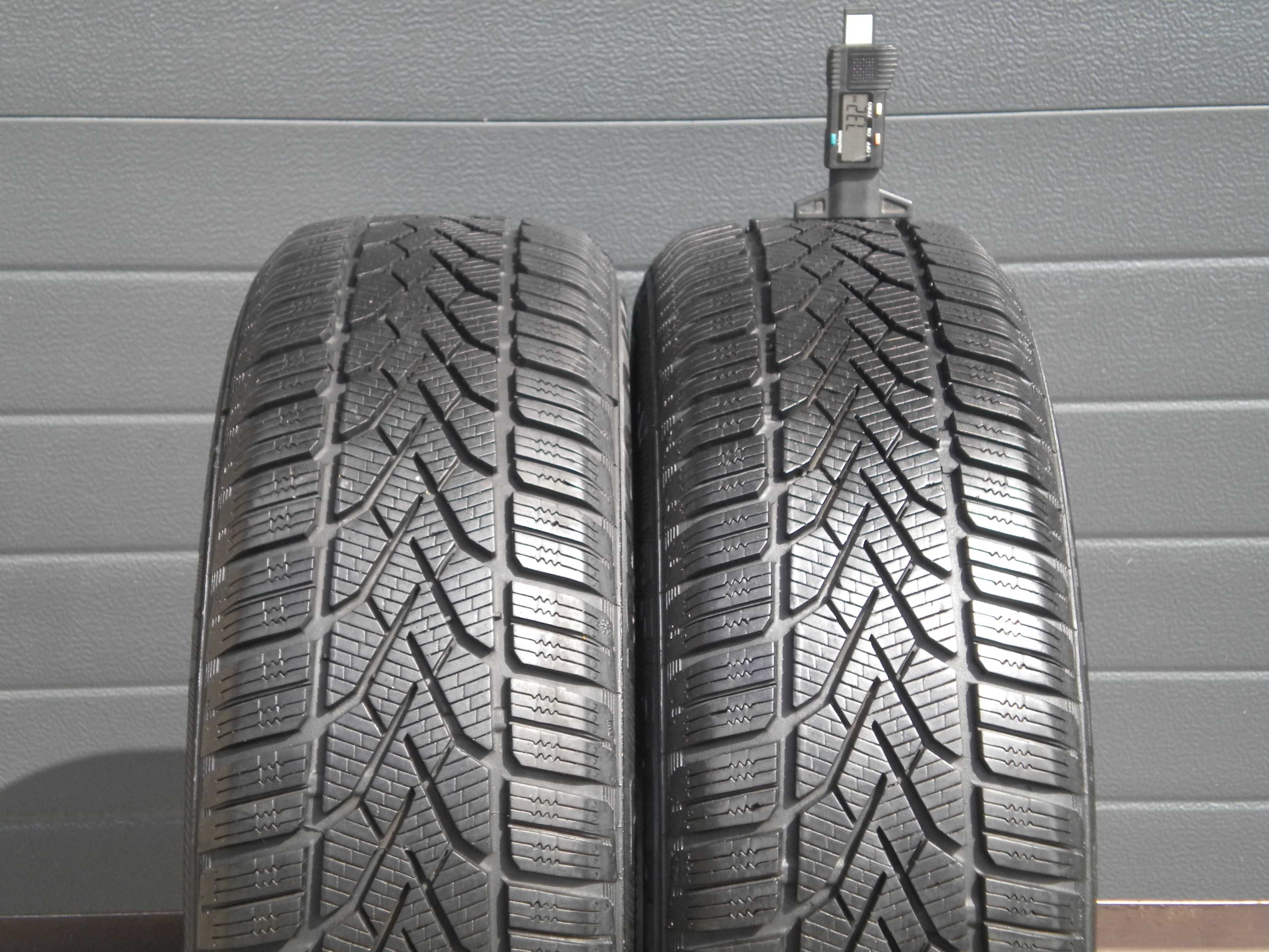2x Opony zimowe 185/60r15 Semperit Speed Grip 2 +7mm Jak Nowe
