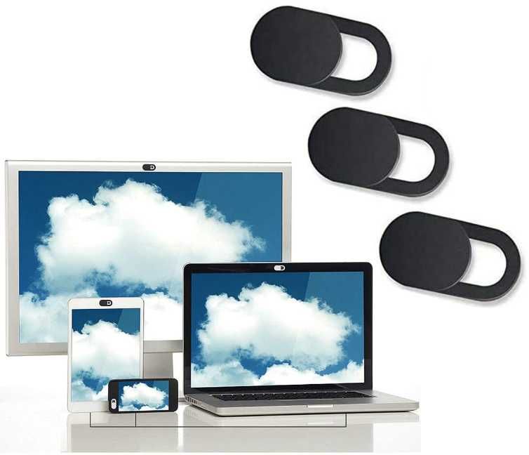 3X zaślepka zasłonka ochronna do kamerki laptopa kamery